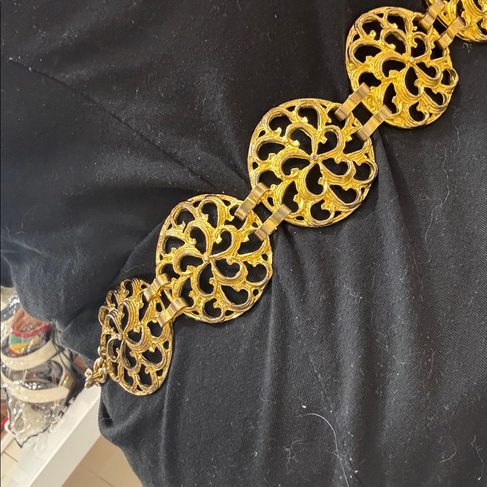Gold Filigree Belt